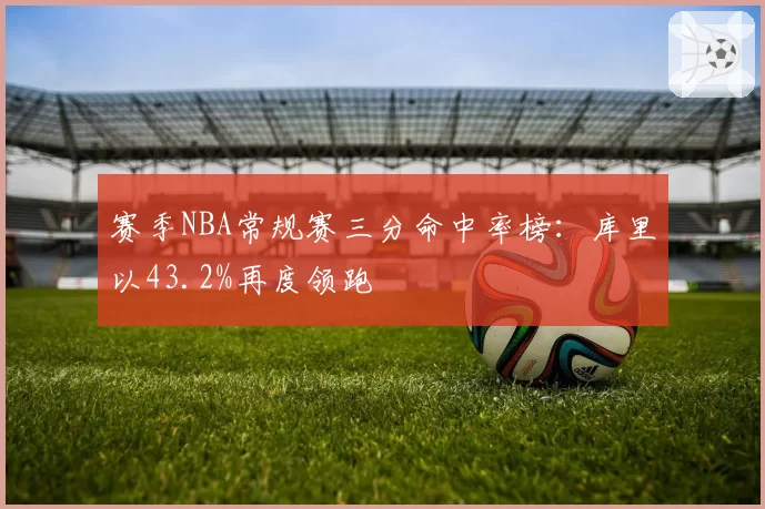 赛季NBA常规赛三分命中率榜：库里以43.2%再度领跑